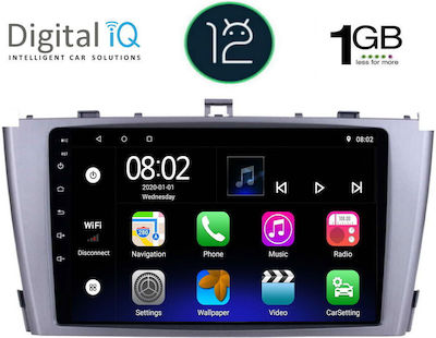 Digital IQ Car Audio System for Toyota Avensis Audi A7 2003-2009 (Bluetooth/USB/WiFi/GPS) with Touch Screen 9"