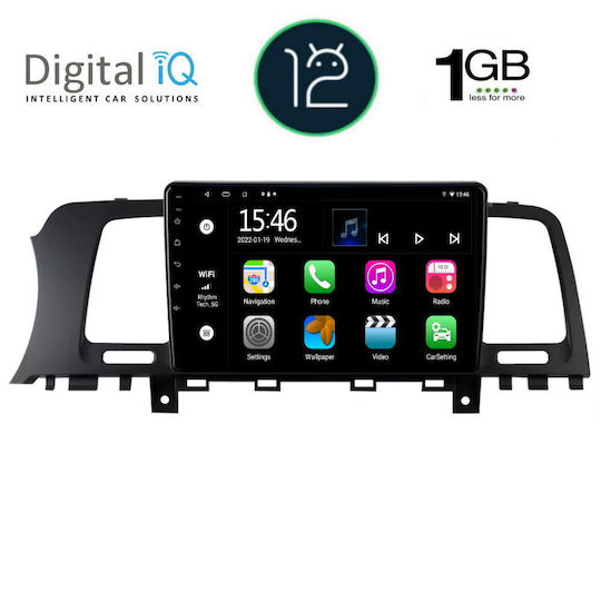 Digital IQ Auto-Audiosystem für Nissan Murano 2007-2014 (Bluetooth/USB/WiFi/GPS/Apple-Carplay/Android-Auto) mit Touchscreen 9"