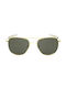 Randolph Sonnenbrillen mit Gold Rahmen und Grün Polarisiert Linse AF81634