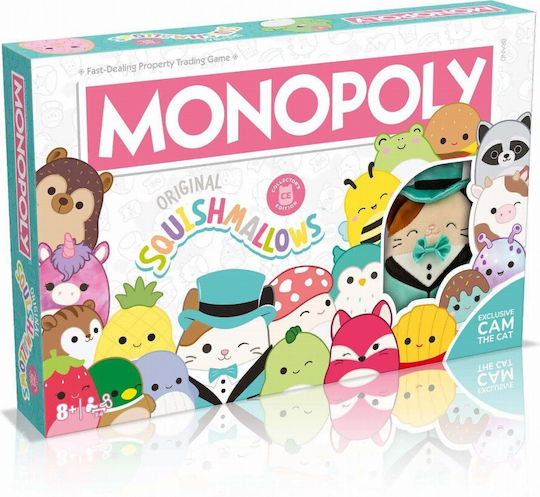Επιτραπέζιο Παιχνίδι Monopoly: Squishmallows για 2-6 Παίκτες 8+ Ετών (EN) Winning Moves