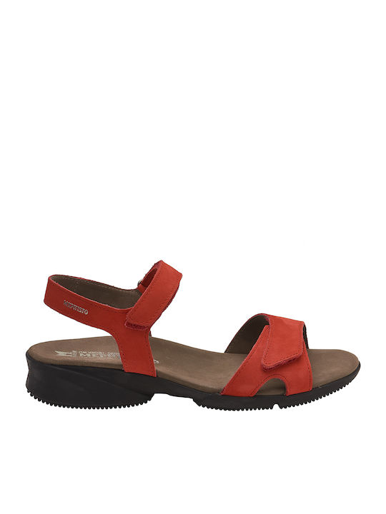 Mephisto Sandale Casual Damă Din Piele Roșii