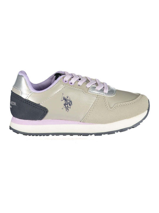 U.S. Polo Assn. Παιδικά Sneakers Γκρι