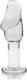 Ibiza Anal Plug Transparent 12.5cm