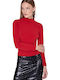 Ale - The Non Usual Casual Women's Blouse Long Sleeve Red
