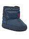 Kinder-Schneestiefel Marineblau