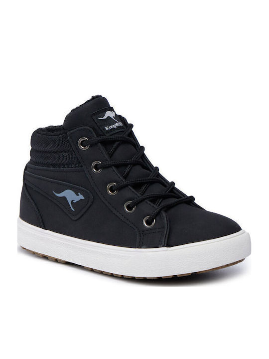 Παιδικά Sneakers High Μαύρα