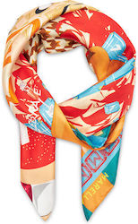Marella Women's Wool Scarf Orange