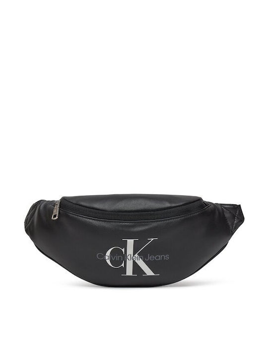 Calvin Klein Monogram Soft Τσαντάκι Μέσης Μαύρο