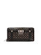 Guess Slg Large Women's Wallet Brown