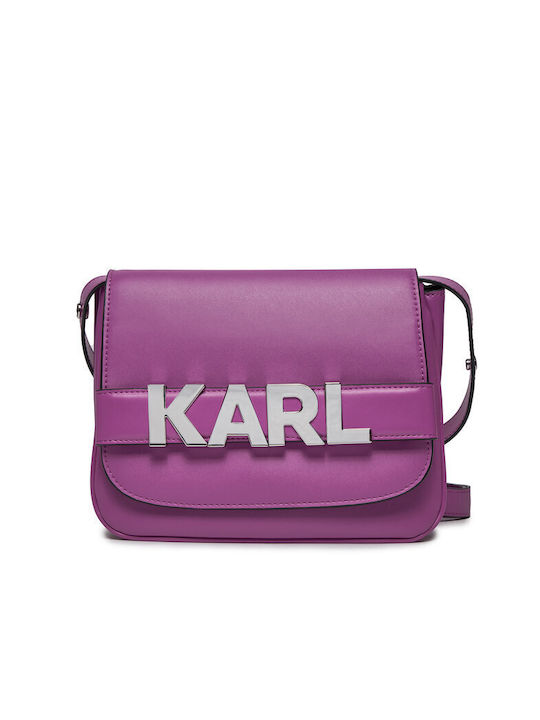 Karl Lagerfeld Damen Tasche Crossbody Rosa