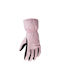 4F 4FAW23AFGLF099-56S Ski & Snowboard Gloves Pink