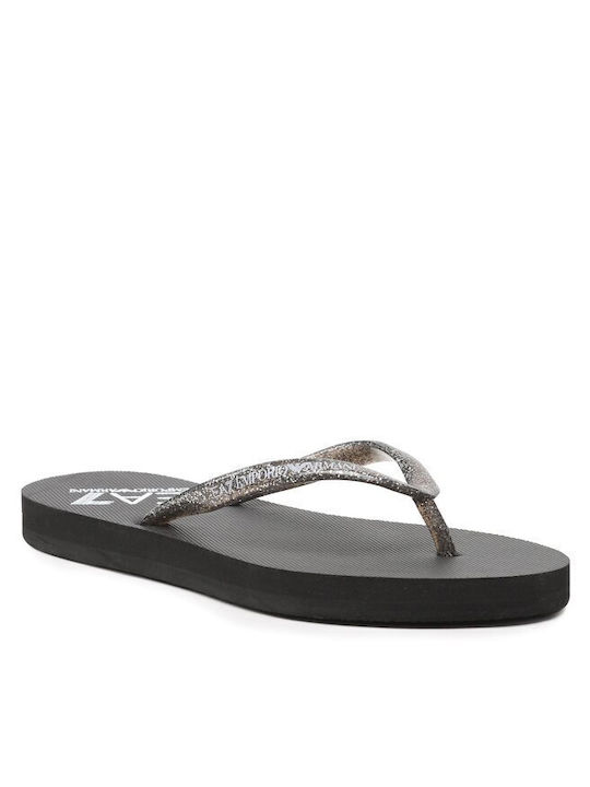 Emporio Armani Women's Flip Flops Black