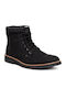 Leather Black Men's Boots