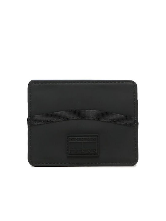 Tommy Hilfiger Men's Card Wallet Black AM0AM11215-BDS