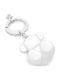 Tous Keychain Bear Metallic Silver