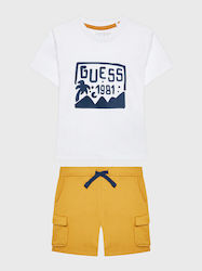 Guess Kids Clothing Set with Shorts Winter 2pcs Έγχρωμο