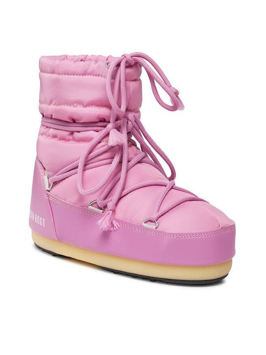 Moon Boot Snow Boots Light Low Nylon Pink