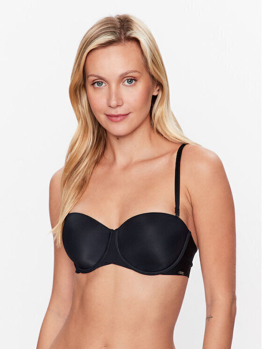 Hunkemöller Jane Μαύρο Σουτιέν με Μπανέλες