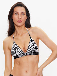 Calvin Klein Triangle Bikini Top Έγχρωμο.
