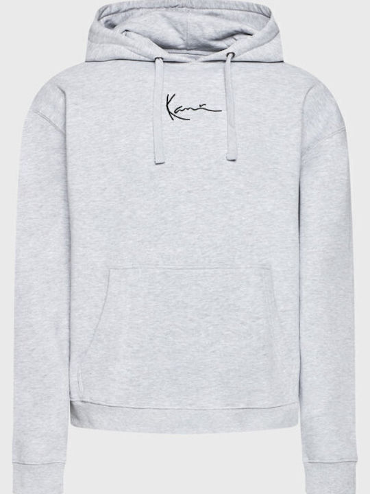 Signature Суитшърт с Качулка Сив