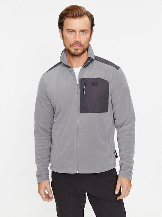 Helly Hansen Daybreaker Men's Fleece Cardigan Gray