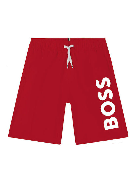 Hugo Boss Kinder Badebekleidung Badeshorts Schulung J50662-997 Red