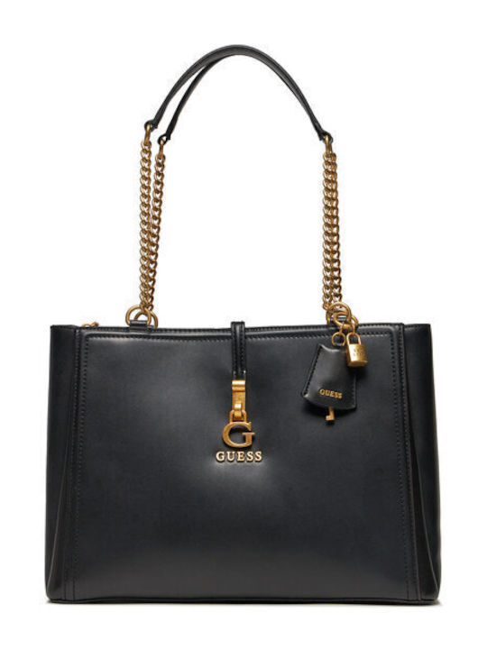 Guess Damen Tasche Hand Schwarz