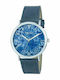 Snooz Men's Watch 40mm Battery with Gray / Gray Leather Strap