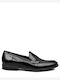 Δερμάτινα Ανδρικά Loafers σε Μαύρο Χρώμα