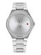Tommy Hilfiger Juliette Γυναικείο Ρολόι 36mm Μπαταρίας με Ασημί Μεταλλικό Μπρασελέ