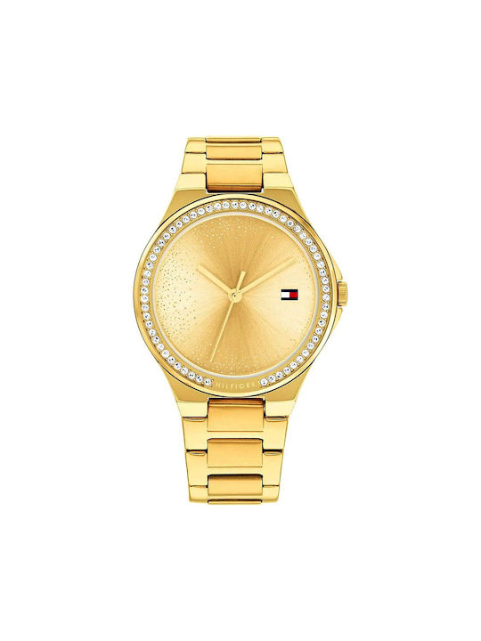 Tommy Hilfiger Watch with Gold Metal Bracelet