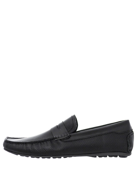 Legend Walking Men's Leather Loafers Black