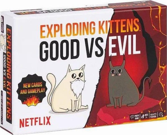 Επιτραπέζιο Παιχνίδι Good Vs Evil για 2-5 Παίκτες 7+ Ετών (EN) Exploding Kittens
