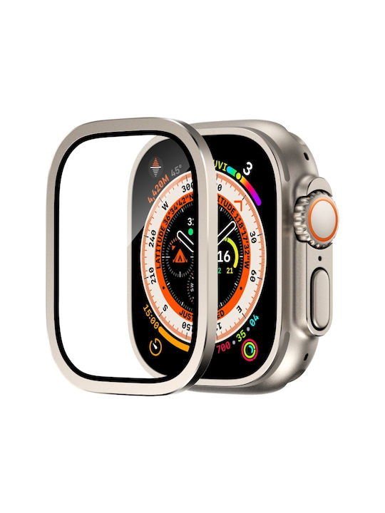2 Metallhülle in Beige Farbe für das Apple Watch Ultra 49mm