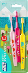 TePe Good Mini Extra Soft Kids Toothbrush for 0m+ 3pcs