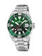 Festina The Originals Herrenuhr 41mm Batterie mit Silber Metallarmband