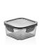 Qlux Lunchbox Kunststoff Gray 1400ml 1Stück
