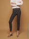 Selena Women's Jean Trousers in Regular Fit Dark blue denim.