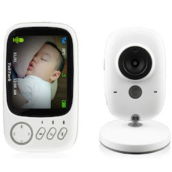 Wireless Baby Monitor with Camera & Screen 3.2" & Two-Way Communication