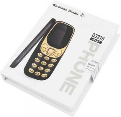 L8STAR Q3310 Mini Dual SIM Κινητό με Κουμπιά Μαύρο