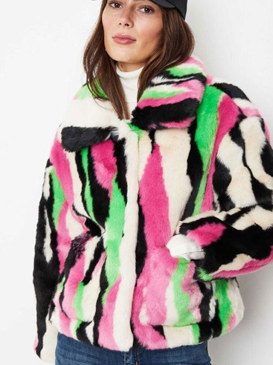 Women's Short Fur Multicolour