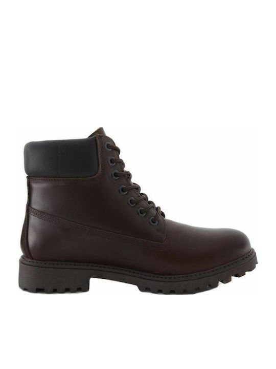 Lumberjack Crazy Horse Δερμάτινα Καφέ Ανδρικά Μ...