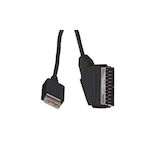 Scart Playstation 2 Kabel in Schwarz Farbe