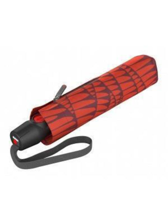 Knirps Automatic Umbrella Compact Red