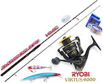 Oceanic Dalibor Fishing Rod for Spinning with Reel 2.7m 160gr