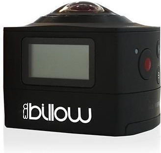 Billow BL-XS360 32GB Action Camera HD (720p) 360° Capture Underwater (with Case) and Wi-Fi Black