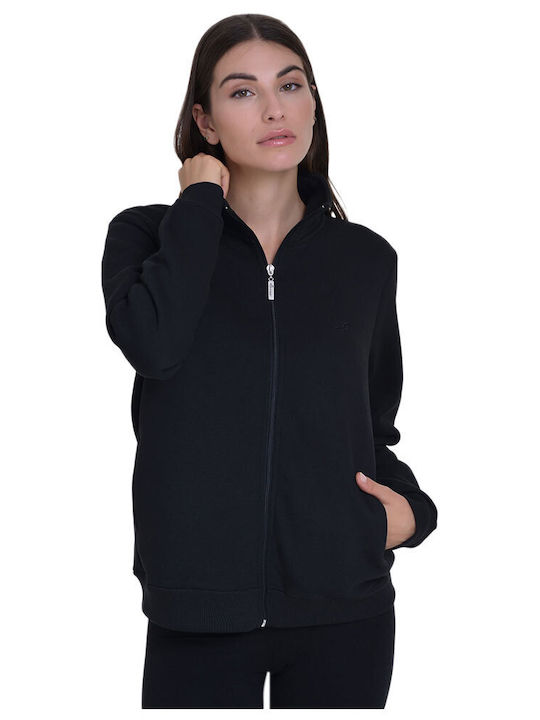 Target Fleece Damen Jacke in Schwarz Farbe