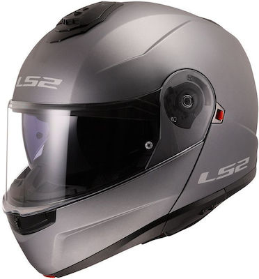 LS2 Strobe Ii Ff908 Flip-Up Helmet ECE 22.06 Matt Titanium