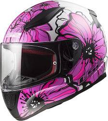 LS2 Ff353 Rapid Ii Helmet ECE 22.06 Poppies Pink