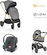 Cangaroo Hydra Adjustable 3 in 1 Baby Stroller ...